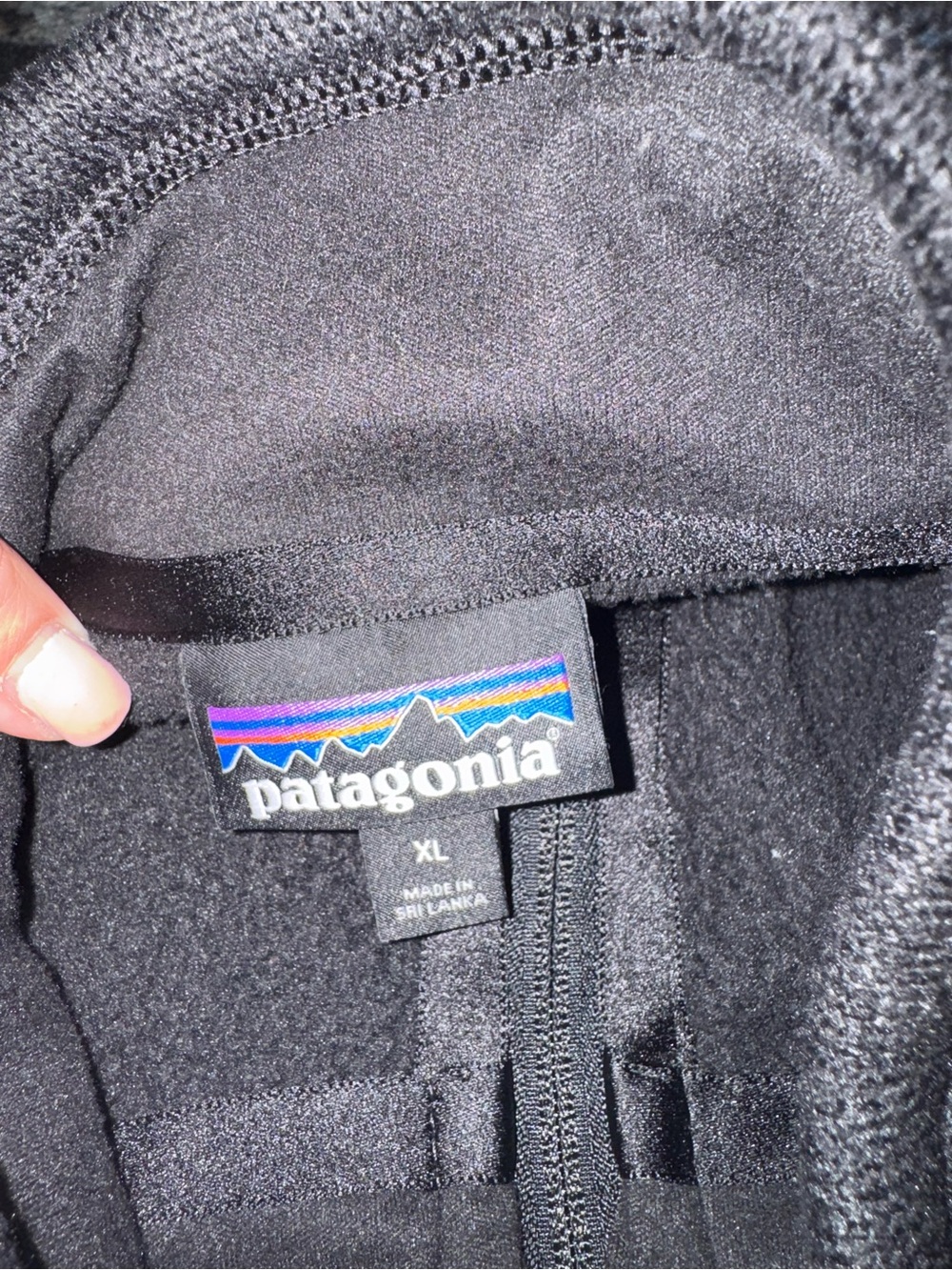 Patagonia Black Full-Zip Women's Fleece Jacket